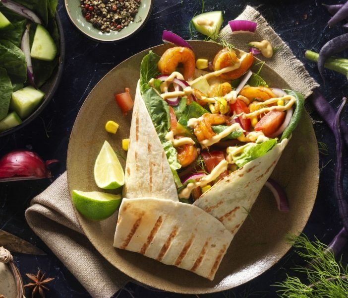 Burito Garnalen